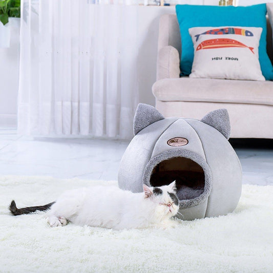 ComfyHouse™ - Niche pour chat ultra confortable - Blacksun Cat